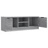 vidaXL Meuble TV Sonoma gris 102x35x36,5 cm Bois d'ing&eacute;nierie