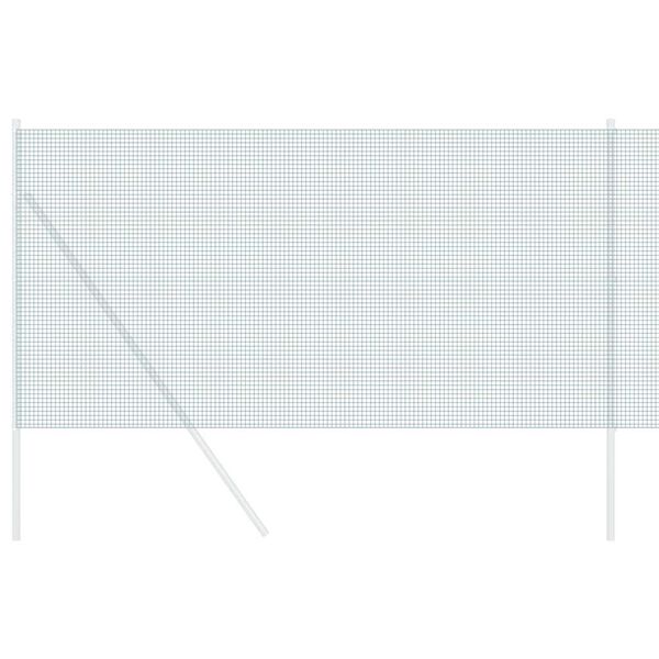 vidaXL Cl&ocirc;ture en fil soud&eacute; Vert 1.4 x 25 m