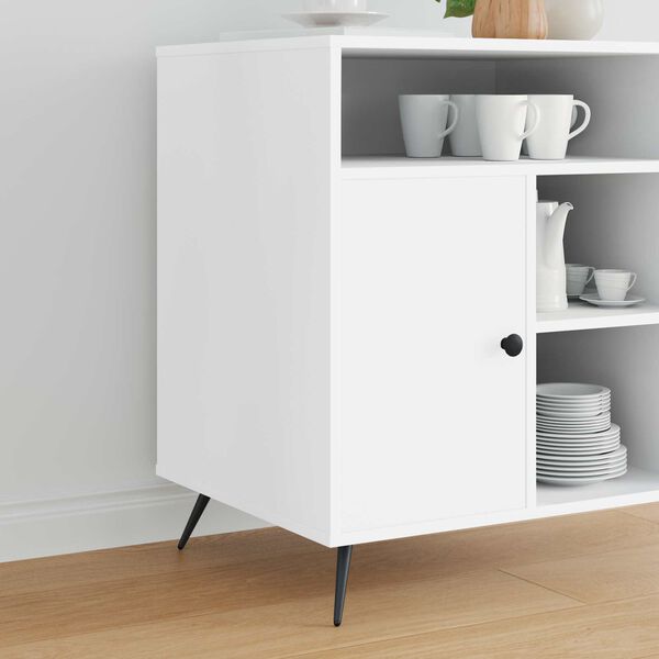 vidaXL Pieds de Support 2 pcs Noir 56 x 56 x 100 mm Fer