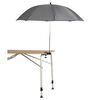 Bo-Camp Parasol de table 106 cm Gris