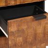 vidaXL Buffet avec tiroir Finition Acacia Brun 40 x 33,5 x 75 cm