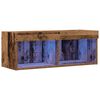 vidaXL Ensemble meuble TV 80 x 30 x 30 cm Bois ancien