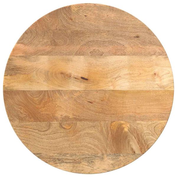 vidaXL Dessus de table &Oslash; 40x2,5 cm rond bois de manguier massif