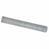 vidaXL Cl&ocirc;ture hexagonale Argent&eacute; 1 x 10 m Acier galvanis&eacute;