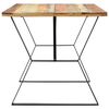 vidaXL Table à manger 140x80x76 cm Bois de récupération massif