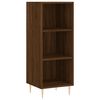vidaXL Buffet haut Ch&ecirc;ne marron 34,5x32,5x180 cm Bois d'ing&eacute;nierie