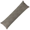 vidaXL Housse de coussin HOUTEN Gris clair 40 x 145 cm Velours