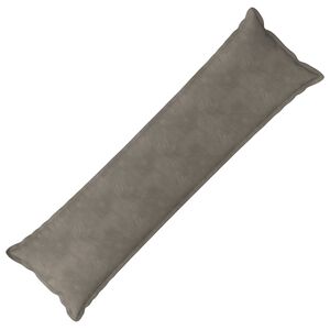 vidaXL Housse de coussin HOUTEN Gris clair 40 x 145 cm Velours