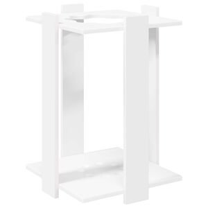 vidaXL Support de canne &agrave; p&ecirc;che Bois d'ing&eacute;nierie 42 x 43 x 60 cm