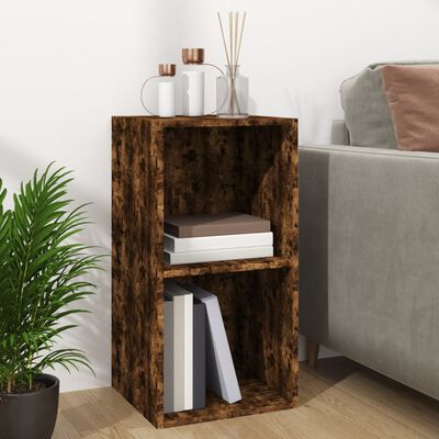 Armoire à Disques Vinyles VidaXL - Meuble De Rangement Avec Plateau, Design Moderne En Bois Noir