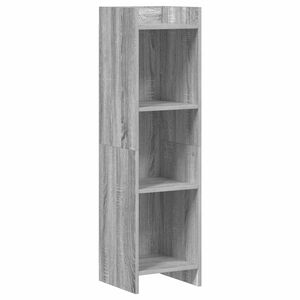 vidaXL Biblioth&egrave;que Sonoma gris 30 x 30 x 111 cm Bois d'ing&eacute;nierie