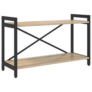 vidaXL &Eacute;tag&egrave;re 80 x 30 x 50 cm Bois d'ing&eacute;nierie Ch&ecirc;ne Sonoma