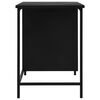 vidaXL Bureau industriel avec tiroirs Noir 120x55x75 cm Acier