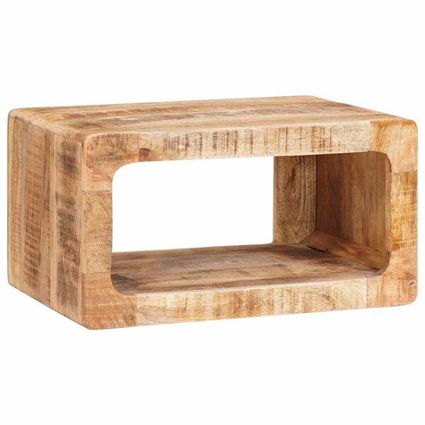 vidaXL Table de chevet 2 pcs Marron Bois de mangue massif