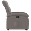 vidaXL Fauteuil inclinable taupe tissu