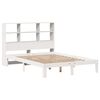 vidaXL Lit biblioth&egrave;que sans matelas blanc 140x190 cm bois pin massif