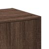 vidaXL Armoire apothicaire ch&ecirc;ne marron 30x41x174,5 cm bois ing&eacute;nierie