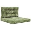 vidaXL Coussin de canap&eacute; d'ext&eacute;rieur Polyester Mod&egrave;le feuille