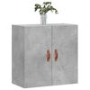 vidaXL Armoire murale gris b&eacute;ton 60x31x60 cm bois d'ing&eacute;nierie