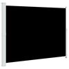 vidaXL Auvent lat&eacute;ral r&eacute;tractable de patio 220x314 cm Noir