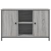 vidaXL Meuble TV sonoma gris 100x35x65 cm bois d'ingénierie