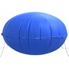 vidaXL Coussin de piscine d'hiver Bleu &Oslash; 220 x 140 cm PVC