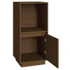 vidaXL Buffet marron miel 38x35x80 cm bois massif de pin