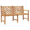 vidaXL Banc de jardin 150 x 60 x 90 cm Bois de teck massif