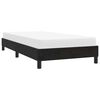 vidaXL Cadre de lit sans matelas noir 100x210 cm velours