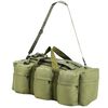 vidaXL Sac de sport style militaire 3-en-1 45 L Vert olive