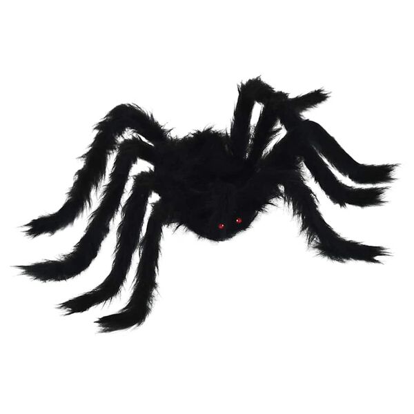 vidaXL D&eacute;coration Araign&eacute;e Halloween 6 pcs Noir 75 cm