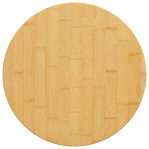 vidaXL Dessus de table &Oslash;30x1,5 cm bambou