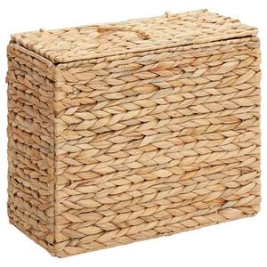 vidaXL Support de rouleau de toilette Naturel 36 x 18 x 31 cm