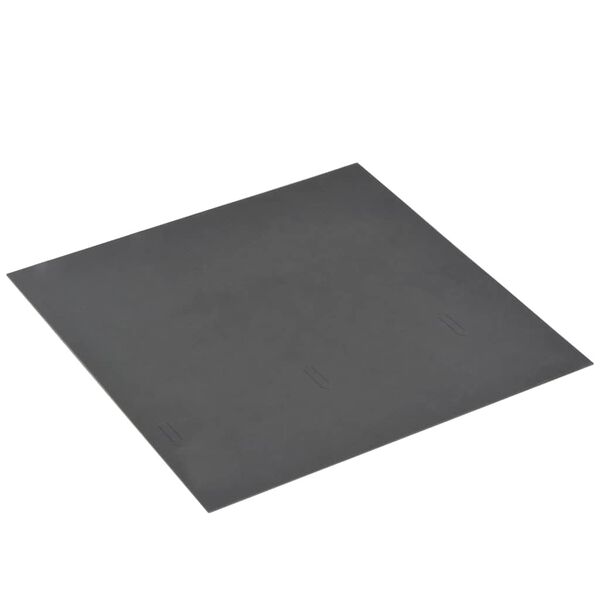 vidaXL Dalles de plancher autoadhésives 20 pcs PVC 1,86 m² marbre noir