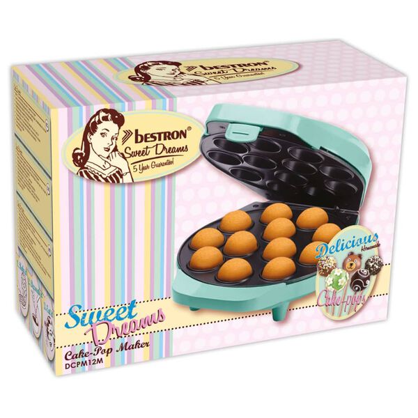 Bestron Appareil &agrave; g&acirc;teaux DCPM12M 700 W Menthe