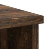 vidaXL Buffet avec tiroir ch&ecirc;ne fum&eacute; 101x35x76 cm bois d'ing&eacute;nierie