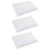 vidaXL Ensemble de Duvet avec oreiller 3 pi&egrave;ces Blanc Plume de canard