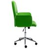 vidaXL Chaise de bureau Similicuir Vert