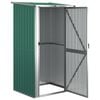 vidaXL Abri de jardin vert 118,5 x 97 x 209,5 cm Acier galvanis&eacute;