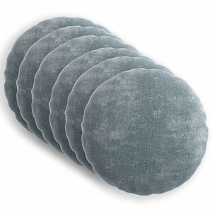 vidaXL Housse de coussin 6 pc HEERLEN Bleu clair &Oslash; 50 cm