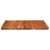 vidaXL Dessus de table 100x80x2,5cm rectangulaire bois massif d'acacia