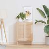 vidaXL Portes d'armoire &agrave; persiennes 2pcs 69x29,5cm bois de pin massif