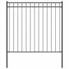 vidaXL &Eacute;l&eacute;ment de cl&ocirc;ture ASSEN Gris 170 x 170 cm Acier