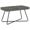 vidaXL banc Gris fonc&eacute; 80 x 40 x 45 cm Velours