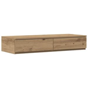vidaXL Tiroirs de lit avec tiroir Ch&ecirc;ne artisanal 100 x 36,5 x 16,5 cm