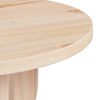 vidaXL Table basse Naturel 39,5 x 39,5 x 53,5 cm Bois massif en pin