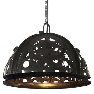 vidaXL Plafonnier industriel en forme de roue dent&eacute;e 45 cm E27