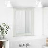 vidaXL Miroir VIGO Blanc 55,5 x 5 x 70 cm Bois massif en pin