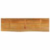 vidaXL Dessus de table &agrave; bord vivant 100x20x2,5cm bois massif manguier