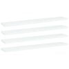 vidaXL Panneaux de biblioth&egrave;que 4 pcs blanc bois d&rsquo;ing&eacute;nierie